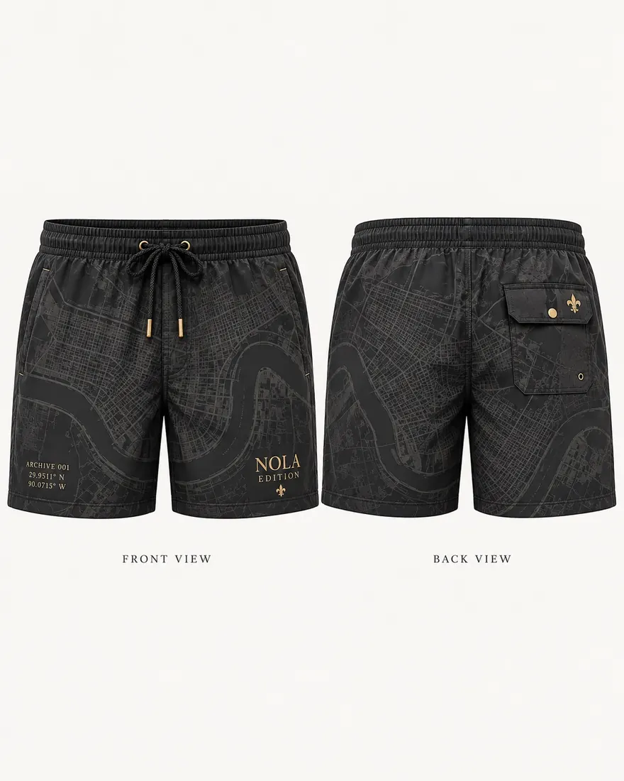 NOLA EDITION swim shorts